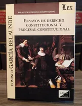 Comprar Ensayos De Derecho Constitucional Y Procesal Constitucional