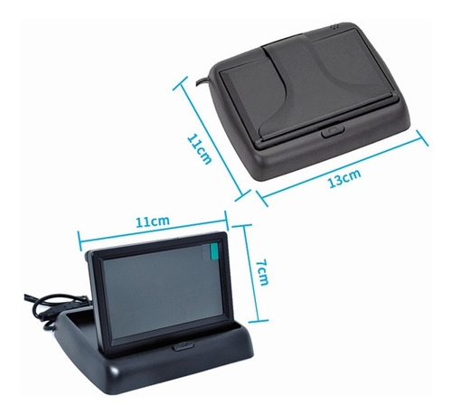 Imagen 5 de 7 de Pantalla Del Monitor 4.3 PuLG. Rca Standard Video