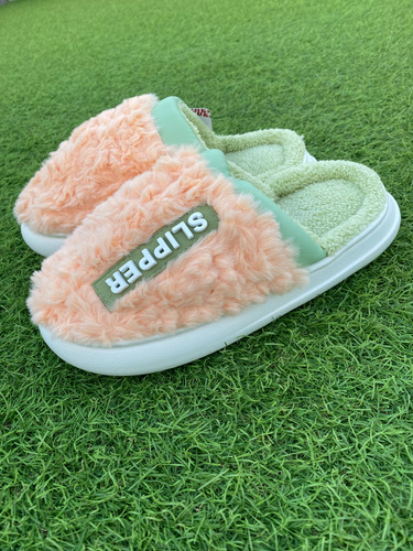 Pantuflas Mujer Invierno Hombre Calentitas Goma Eva Peludas