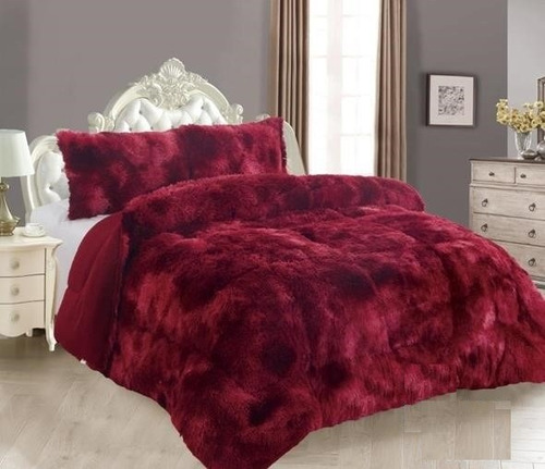 Cobertor Plumon Sherpa Chiporro Peludo Caliente 2 Plazas.ck7