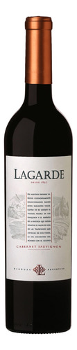 Vino tinto Lagarde cabernet sauvignon 750ml