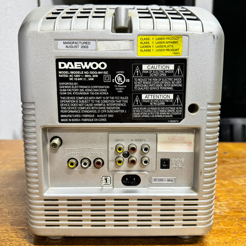 Tv Daewoo Ddq-9h1sc 9 Pol Com Dvd (Usado)