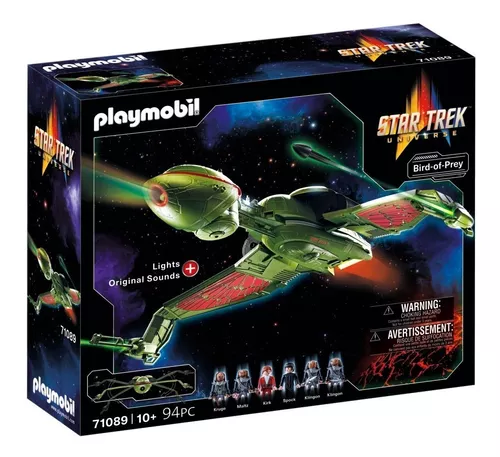 Figuras Para Armar Playmobil Star Trek Klingon Bird-of-prey Cantidad de  piezas 94