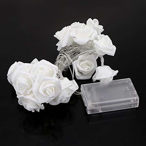 Led Con Pilas Cadena Romántica Rose Luz De Hadas