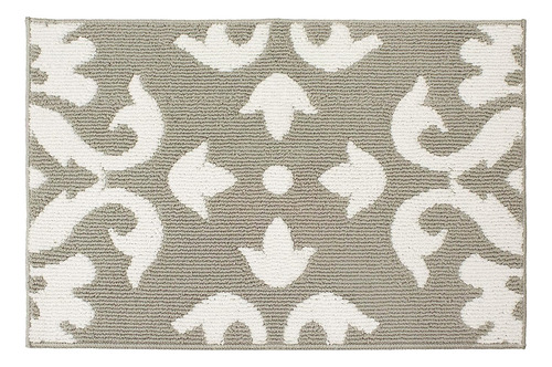 Mayhew Area Rug, 24 In. X 36 In, Light Grey/white