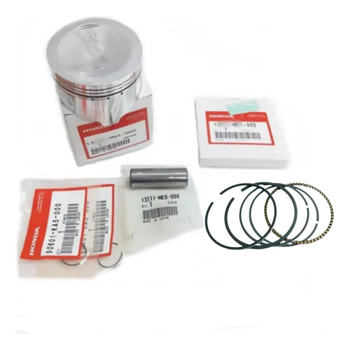 Kit Piston Aros 0.25 Original Honda Africa Twin 750 Moto Sur