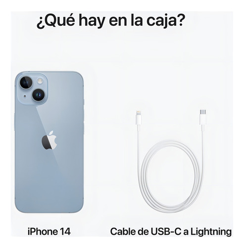 Apple iPhone 14 (128 Gb) - Azul - Aceptable (Reacondicionado)