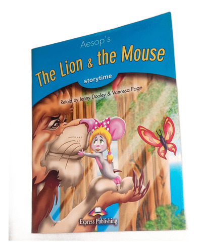 The Lion & The Mouse Aesop's Storytime Express Publishing (Usado)