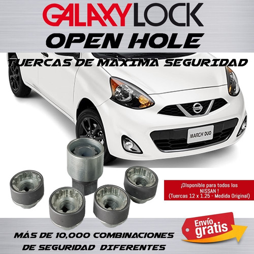 March Galaxylock Openhole Birlos Seguros Promocion