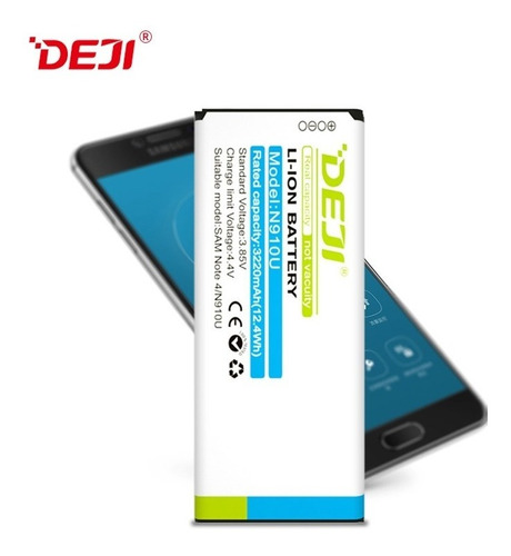 Bateria Para Samsung Note 4 N910 N9100 3220mah Con Nfc Deji