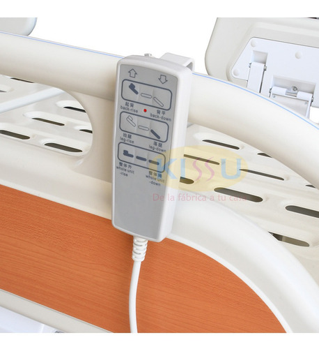 Imagen 4 de 5 de Cama Hospitalaria G7 Eléctrica 4 Posiciones Altura Regulable