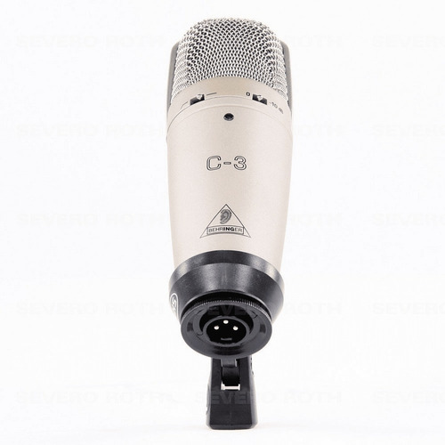 Imagen 1 de 6 de Microfono Condenser Estudio Doble Diafragma Behringer C3 