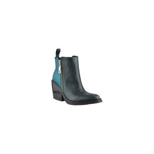 Botinetas Botas Botitas De Mujer De Cuero Kioto - Ferraro