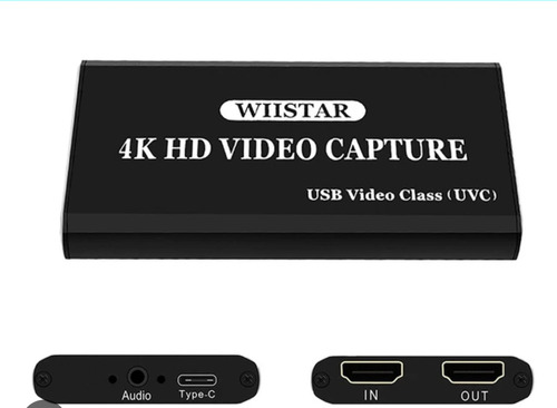 Wiistar Uvc Capturadora De Video Externa 4k.