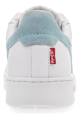 Tenis Levi's Para Dama Swift D L1224281 S Blanco-azul