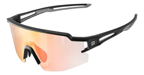 Gafas Ciclismo Uv400 Lentes Fotocromaticos Rockbros Deportiv Color de la lente Naranja claro Color del armazón Negro