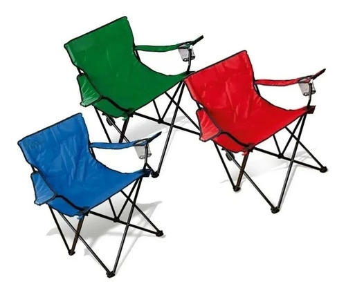 Silla Plegable Camping  Sillón Director Colores X Fish