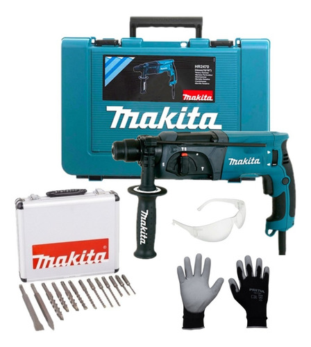 Taladro Rotomartillo Makita Sds Plus 780w Hr2470 +accesorios