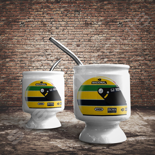 Mate Plastico Formula 1 #030 | F1 / Ayrton Senna / Racing