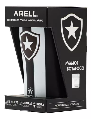 Copo térmico Arell oficial do BOTAFOGO - Tulip Pint - 500ml