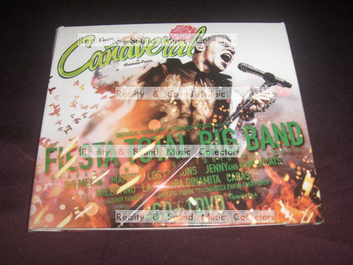 Cañaveral Fiesta Total Big Band 2 Cds + Dvd De Coleccion