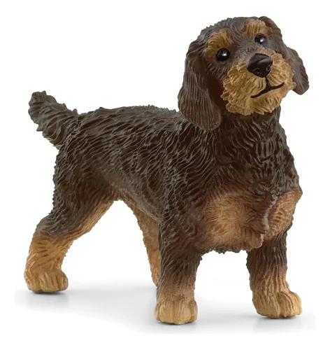 Figura Coleccionable Perro Teckel Pintada A Mano Schleich