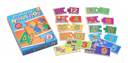 Don Rastrillo Primeros Numeros Juego Didactico Puzzle Ruibal