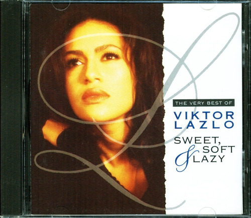 Viktor Lazlo Cd Best Of Sweet Soft Lazy 1993 Cerrado Europeo