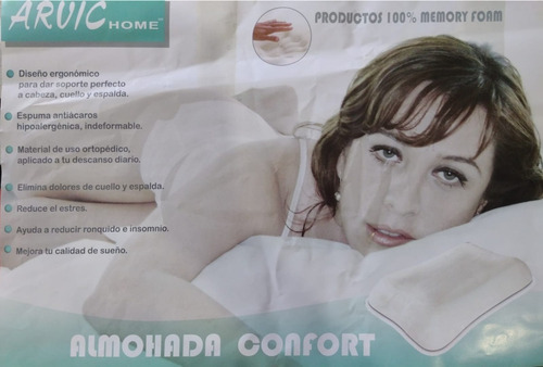 Almohada Memory Foam Estandar
