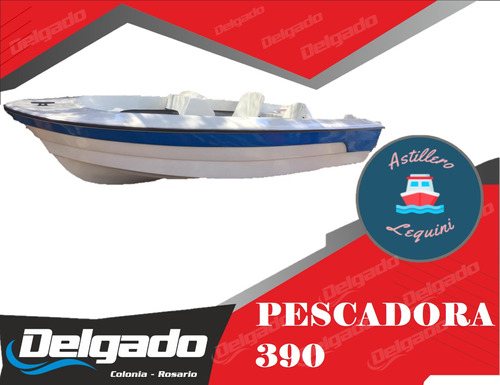 Lancha Pescadora 390 Financiada 100% Y Hasta 60 Cuotas