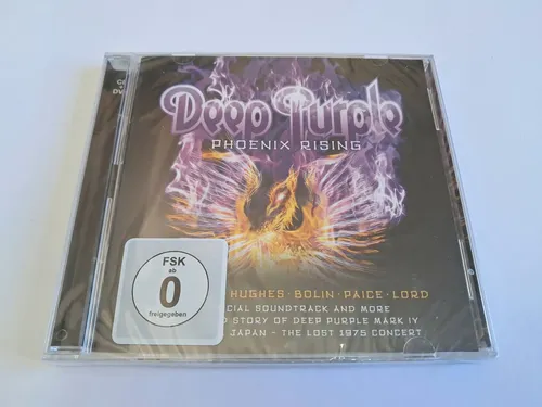 Phoenix Rising Cd Cd Deep Purple - Phoenix Rising + Dvd Rises Over Japan | Frete grátis