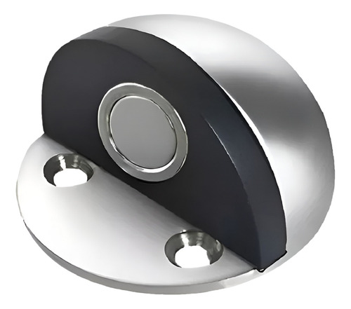 Tope De Puertas Media Luna 4.5cm Niquel Acero Topes Magnetic