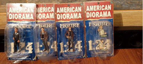 American Diorama Figuras Escala 1/24, Precio Por Cada Una