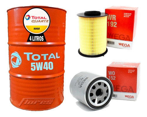 Cambio Aceite 10w40 4l + Kit Filtros Ford Focus 2.0 Duratec