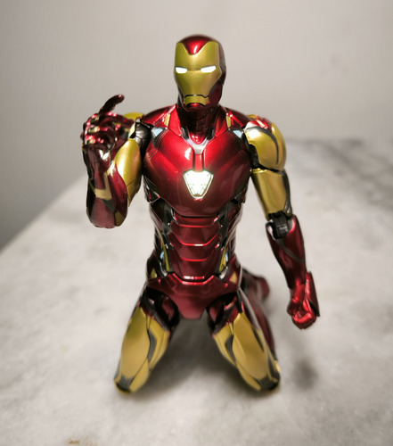 Iron Man Zd Toys Mark 85 Led Completo Avangers End Game