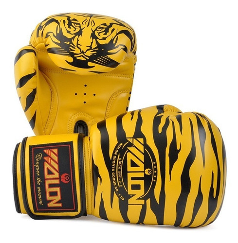 Guantes De Box Tiger Pro 10 Onz  Wolon Q6-r0507