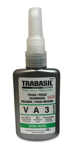  Adhesivo Sellador Alta Resistencia Trabasil Va 3 - 50gr