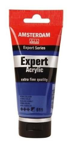 Acrílico Expert 75 Ml Azul Cobalto 511 Amsterdam - Mosca