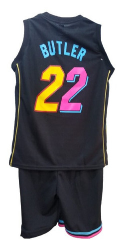 Conjunto De Basquet Negro Niño/adulto