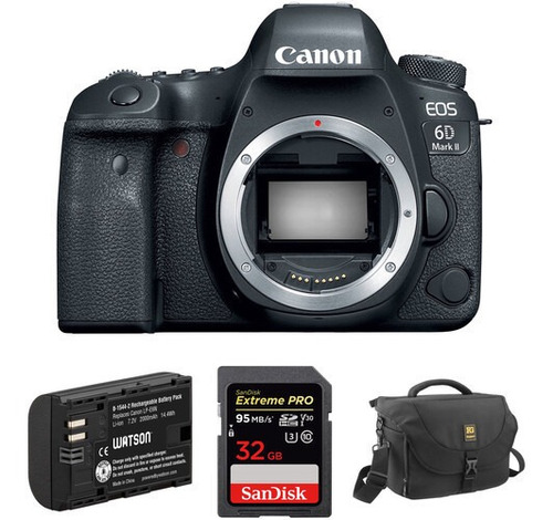 Canon Eos 6d Mark Ii Dslr Camara Body Con Accessory Kit