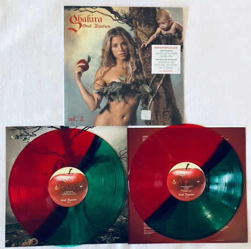 Shakira Oral Fixation Vol 2 Lp Vinyl Vinilo 2021 Sellado Uo