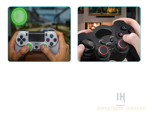 Imagen 7 de 7 de Grips (par) Joystick Xbox, Play Station - Bi Color
