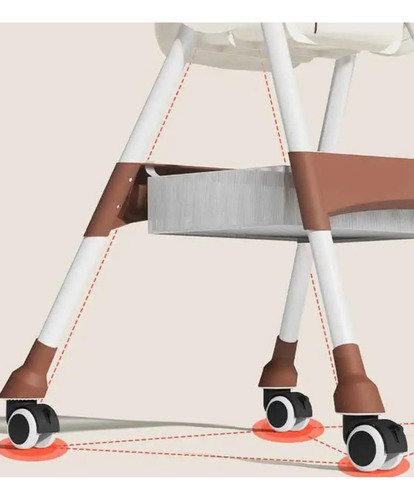 Silla De Comer 2 En 1 Plegable Portatil