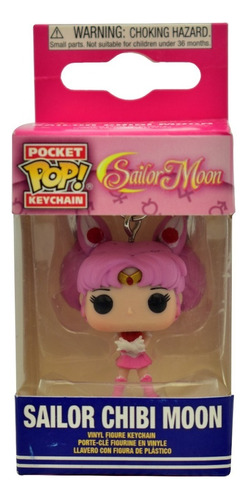 Sailor Moon Sailor Chibi Moon 4 Cm Llavero Pocket Pop Funko