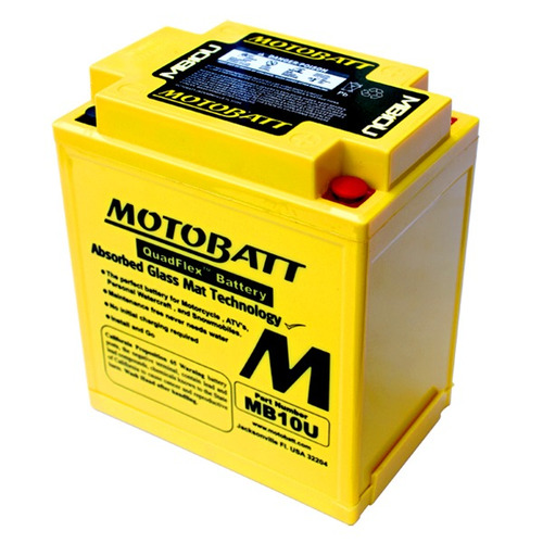 Bateria Motobatt Quadflex 12v 14.5 Ah Mb10u 12n10-3a Yb10a-a