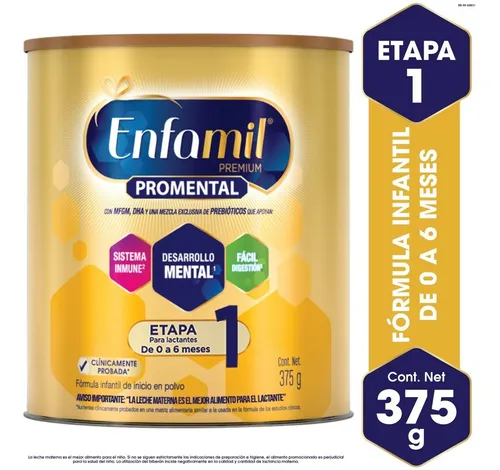 Mead Johnson Nutrition Enfamil Recién nacido Fórmula a Base de Leche en  Polvo con Hierro, 12.5 oz, 6 paquetes de 