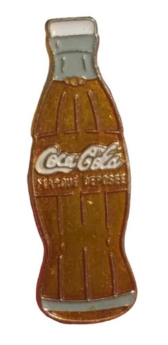 Pin Coca & Cola Botella Francia Unico // Belgrano