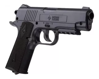 Pistola Polimero Co2 Diabolo Cal 4.5 Mm Tiro Blanco Crosman