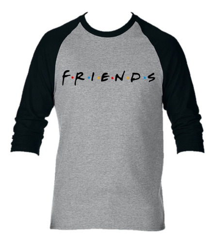 Camibuso  Camiseta Manga Larga Friends Adulto  Niño