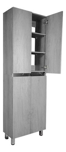 Cocina Integral Premium Decomobil Con Campana Y Parrilla Color Lombardia - Mármol Negro